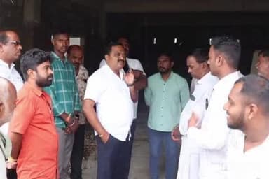 ಕಡೂರು: ಬೆಂಕಿ ಕಾಲೋನಿಯಲ್ಲಿ ಮಡಿವಾಳ ಮಾಚಿದೇವ ಸಮುದಾಯ ಭವನ ವೀಕ್ಷಣೆ ಮಾಡಿದ ಶಾಸಕ ಆನಂದ್.!