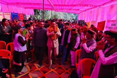 धामी: मंत्री विक्रमादित्य सिंह ने ओगली में 40 करोड़ की परियोजनाओं का उद्घाटन व शिलान्यास किया