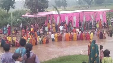 आस्था का महासागर — चांदनी बिहारपुर में धूमधाम से संपन्न हुआ छठ महापर्व, घाटों पर उमड़ा जनसैलाब