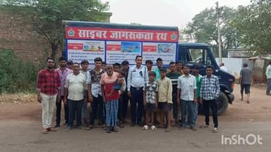 कोदवा, केसडबरी, चिखला एवं बावाघठोली गांव में बेमेतरा जिला की पुलिस ने लोगों को किया