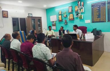 ଝରିଗାଁ: ଝରୀଗାଁ ଠାରେ ବାତ୍ୟା ମୋନ୍ଥାକୁ ନେଇ ପ୍ରସୂତି ବୈଠକ ଅନୁଷ୍ଠିତ