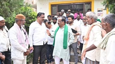 ನವಲಗುಂದ: ನವಲಗುಂದ ಪಟ್ಟಣದಲ್ಲಿ ಜನರ ಸಮಸ್ಯೆಗಳನ್ನು ಆಲಿಸಿದ ಶಾಸಕ ಎನ್ ಎಚ್ ಕೋನರೆಡ್ಡಿ