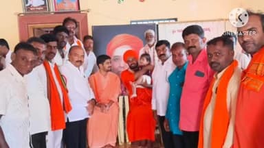 ಕುಂದಗೋಳ: ಕಮಡೊಳ್ಳಿ ಗ್ರಾಮದಲ್ಲಿ ಶಿವಮೂರ್ತಿಗಳ ಪ್ರಾಣ ಪ್ರತಿಷ್ಠಾಪನೆ ಹಾಗೂ ಜನಜಾಗೃತಿ ಧರ್ಮ ಸಮಾರಂಭದಲ್ಲಿ ಶಾಸಕ ಎಂ.ಆರ್.ಪಾಟೀಲ್ ಭಾಗಿ