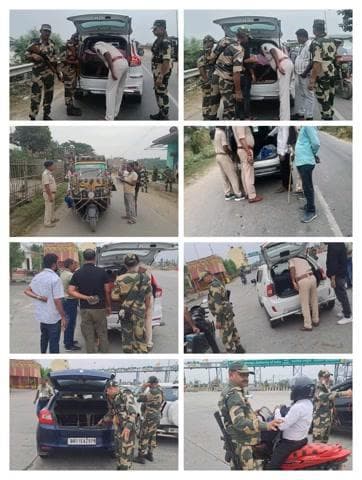 #पुलिस_अधीक्षक, कटिहार के निर्देशानुसार अपराध की रोकथाम एवं सुरक्षा व्यवस्था बनाए रखने हेतु #कटिहार_पुलिस द्वारा सभी थाना क्षेत्रों में सघन वाहन जाँच अभियान चलाया जा रहा है।