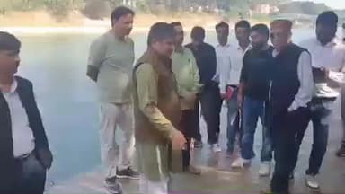 हरिद्वार: कुंभ घाटों के निर्माण में दरार आने पर सरकार गंभीर, अमरापुर घाट का निरीक्षण कर राज्यमंत्री ऋषि कंडवाल ने दिए दिशा निर्देश