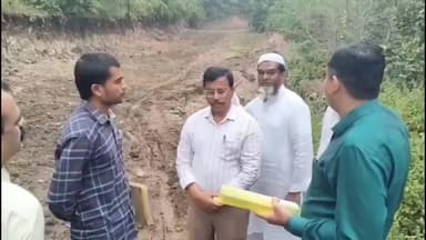 భీంపూర్: రోడ్డు పనులు త్వరితగతిన పూర్తి చేయాలి: ఆదిలాబాద్ జిల్లా కలెక్టర్ రాజర్షి షా