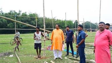 कुरसाकांटा: कपरफोड़ा मैदान में भाजपा की विशाल जनसभा होगी, तैयारियों का लिया गया जायजा