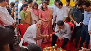 कुडाळ: आमदार निलेश राणे यांच्या उपस्थितीत गणेश घाट आणि कचरा प्रकल्पाचे कुडाळ येथे उद्घाटन