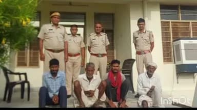 मोर थाना पुलिस ने वांछित अपराधियों की धरपकड़ अभियान के तहत फरार 4 वारंटियों को किया गिरफ्तार