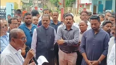 টিহু ভাগ: নলবাৰীৰ টিহুত গান্ধী ভৱন উদ্বোধন,উপস্থিত মন্ত্ৰী ৰণজিৎ কুমাৰ দাস