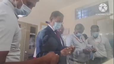 ಕೊಪ್ಪಳ: ಉಪಲೋಕಾಯುಕ್ತ ನ್ಯಾಯಮೂರ್ತಿ ಬಿ. ವೀರಪ್ಪ  ಜಿಲ್ಲಾ ಆಸ್ಪತ್ರೆಗೆ ಭೇಟಿ ಅವ್ಯವಸ್ಥೆ ಪರಿಶೀಲಿಸಿನೆ