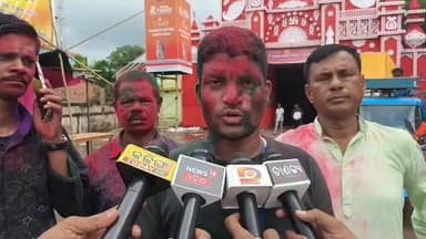 ଭଦ୍ରକ ଗ୍ରାମାଞ୍ଚଳ: ଭଦ୍ରକ ଚରମ୍ପା PWI ରେ ମା ଶ୍ୟାମା କାଳିଙ୍କର ଭସାଣି ବେଳେ ଭାବ ବିହ୍ଵଳ ହେଲେ ଶ୍ରଦ୍ଧାଳୁ