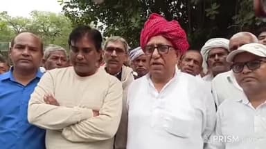 गंगापुर: गंगापुर सिटी कलेक्ट्रेट पर ईदगाह तिराहे की शिलापट्टी तोड़ने से लोग आक्रोशित, विधायक व स्थानीय लोगों ने दिया ज्ञापन