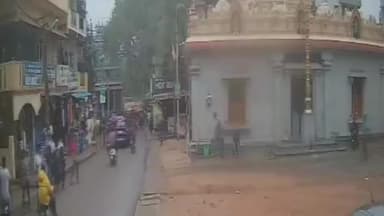 ಬೆಂಗಳೂರು ಉತ್ತರ: ದೇಗುಲಕ್ಕೆ ನುಗ್ಗಿ ಕಾಲಲ್ಲಿ ಮೂರ್ತಿಗೆ ಒದ್ದು ಹುಚ್ಚಾಟ