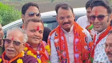 अन्ता: अंता विधानसभा उपचुनाव में उप मुख्यमंत्री प्रेमचंद बैरवा ने अंता के अनेक गांवों में किया जनसंपर्क