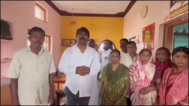 ಹುಣಸಗಿ: ಅನುಮಾಸ್ಪದವಾಗಿ ಸಾವಿಗೀಡಾಗಿರುವ ಕೊಡೇಕಲ್ ಗ್ರಾಮದ ಬಾಲಕಿ ಸೌಜನ್ಯ ಕುಟುಂಬಕ್ಕೆ ಮಾಜಿ ಸಚಿವ ರಾಜುಗೌಡ ಭೇಟಿ ನೀಡಿ ಸಾಂತ್ವನ