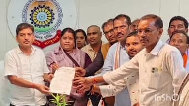 थानखम्हरिया: बेमेतरा एसपी कार्यालय में SP को जिला साहू समाज ने ज्ञापन सौंपा, मृतक युवा के परिवार वालों को नौकरी देने की की मांग