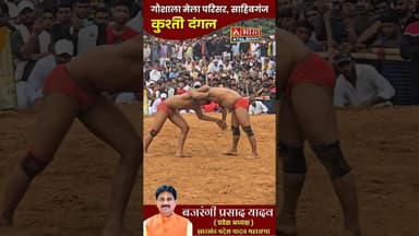 #मनिहारी के #पागल_यादव के सुपुत्र मनीष यादव ने अखाड़े में दिखाया दम.....लेकिन जीत रह गई अधूरी