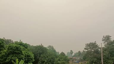 चेहराकलां: चक्रवाती तूफान 'मोथा' का दिखने लगा असर, आकाश में छाए बादल और हुई हल्की बारिश