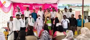 नांदेड - क्षय रुग्णांना फूड बास्केट चे वाटप