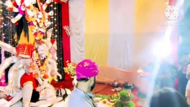 निवाड़ी रामलीला मैदान में मां दुर्गा का विशाल दरबार और शक्ति की चमत्कारिक सवारी #Niwari #bundelkhand @bundelkhand_rajya