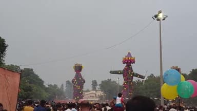 दशहरा ग्राउंड मॉडल टाउन दशहरा उत्सव