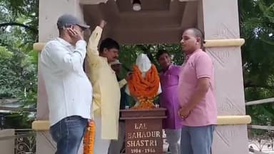 महात्मा गांधी जी व लाल बहादुर शास्त्री जी की जयंती पर माल्यार्पण कर नमन किया।
#SevaParv #sevalsandai