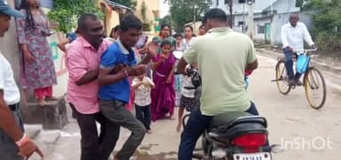 పరకాలలో రావణాసురవదుల ఏర్పాట్లు లో వ్యక్తికి గాయాలు