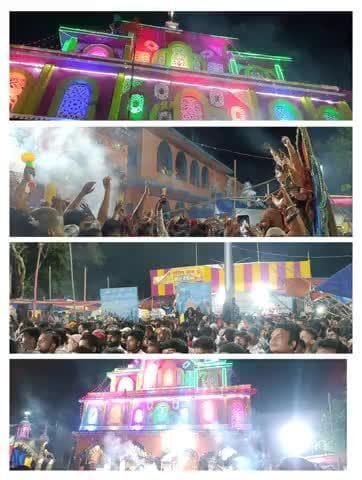 Murti visarjan Durga Puja दुर्गा मंदिर शाहपुर चौमुख🙏🙏👬💲🙏🇮🇳 #public#Madhepura#Bihar#Shahpur#DurgaMandir#2025#indan