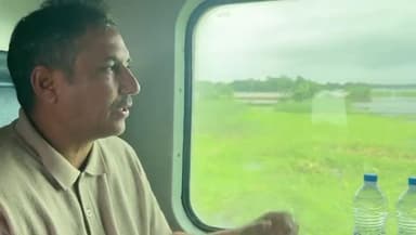 आज रेलमार्ग से देखा किसानो की फसल मे बहुत ज्यादा नुकसान हुआ है ... #commandosurendersingh #kisan