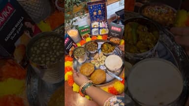 #shortvideo Festive special thali🥰 #thali #viral #trending #yshorts #festivevibes #specialthali