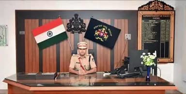 ಗದಗ: ರಸ್ತೆಯಲ್ಲಿ ಸಂಚರಿಸುವಾಗ ವಾಹನ ಸವಾರರು ಅಂತರ ಕಾಯ್ದುಕೋಳ್ಳಬೇಕು: ನಗರದಲ್ಲಿ ಎಸ್ಪಿ ರೋಹನ್ ಜಗದೀಶ್