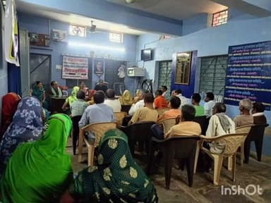 राजनांदगांव: जिले के ग्राम रामपुर में फसल चक्र परिवर्तन को लेकर आयोजित की गई फसल संगोष्ठी