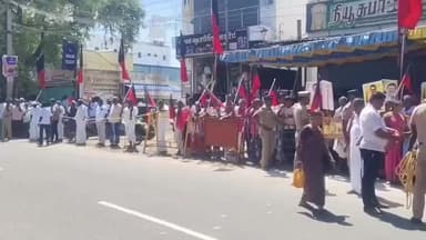 அருப்புக்கோட்டை: காந்திநகர் பகுதியில் முதலமைச்சருக்கு தெற்கு மாவட்ட திமுக சார்பில் உற்சாக வரவேற்பு