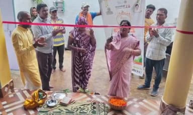 नौरोजाबाद: नगर परिषद अध्यक्ष की उपस्थिति में प्रधानमंत्री आवास का भूमि पूजन एवं गृह प्रवेश संपन्न