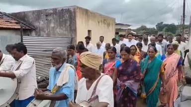 నేరడిగొండ: కుష్టి గ్రామంలో శబరిమాత ఆశ్రమ నిర్మాణానికి భూమి పూజ