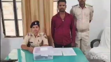 सुगौली: सुगौली पुलिस ने गश्ती के दौरान एक अपराधी को देशी कट्टा और दो जिंदा कारतूस के साथ किया गिरफ्तार