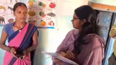 सतबरवा: उपायुक्त ने सतबरवा के तुम्बागाड़ा एवं चेतमा आंगनबाड़ी केंद्र का निरीक्षण किया, बच्चों से कई मुद्दों पर बात की