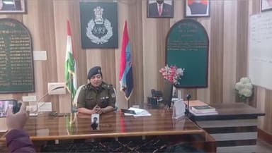 भटवाड़ी: उत्तरकाशी जनपद की नव नियुक्त एसपी कमलेश उपाध्याय ने पदभार ग्रहण किया