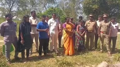 வாலாஜாபாத்: புளியம்பாக்கம் பாலாற்றங்கரையில் 5,000 பனை விதைகள் நடவு