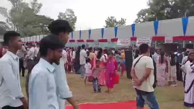 ঢেকিয়াজুলি ভাগ: ঢেকীয়াজুলিৰ লোকনায়ক অমিয় কুমাৰ দাস মহাবিদ্যালয়ত অনুষ্ঠিত হৈছে বৃহৎ স্বাস্থ্য মেলা তথা স্বাস্থ্য পৰীক্ষা শিবিৰ