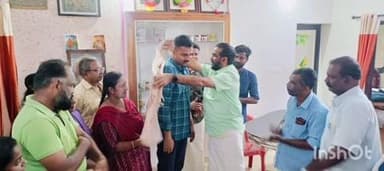 അമ്പലപ്പുഴ: പുന്ന പ്ര പറവൂരിൽ രാജ്യത്തിൻ്റെ ധീര പുത്രന് വീരോചിത വരവേൽപ് നൽകി