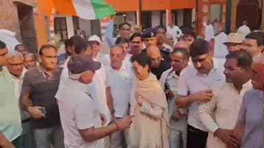 हिसार: हिसार में कांग्रेस नेता बृजेंद्र सिंह की सद्भावना यात्रा, भाजपा सरकार पर साधा निशाना