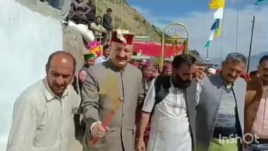 चौपाल: चौपाल के विधायक ने धमरौली में आराध्य देव महासू महाराज के मंदिर में प्राण प्रतिष्ठापन कार्यक्रम में भाग लिया