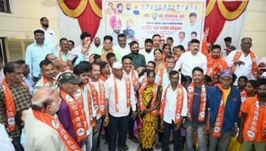 श्रीवर्धन: भाजपा सचिव महाराष्ट्र प्रदेश रवि मुंडे यांचा शिवसेनेत जाहीर पक्षप्रवेश