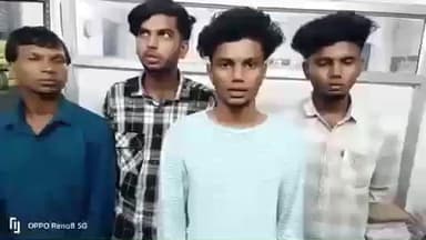 பெருந்துறை: பேருந்து நிலையம் பகுதியில் தீபாவளி பண்டிகை என்று இருசக்கர வாகனத்தில் பட்டாசை கட்டி வீலிங் செய்த நான்கு பேர் கைது