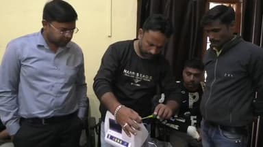 नागदा: मंडी में उपज का कम तौल करने का मामला, नापतौल विभाग की टीम ने कांटे को दी क्लीन चीट