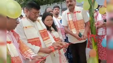 ধুবুৰী ভাগ: বিৰসিংত কস্তুৰবা গান্ধী বালিকা বিদ্যালয়ৰ শিক্ষক আৱাসৰ আধাৰশিলাৰ শুভাৰম্ভ