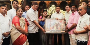 चिपळुण: खासदार नारायण राणे यांचा चिपळूण दौरा, राणेंनी सपत्नीक घेतले श्री परशुरामाचे दर्शन