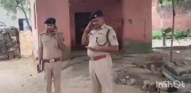 नीम चक बथानी: विधानसभा चुनाव शांतिपूर्ण कराने के लिए डीएसपी ने बथानी थाना क्षेत्र का किया भ्रमण